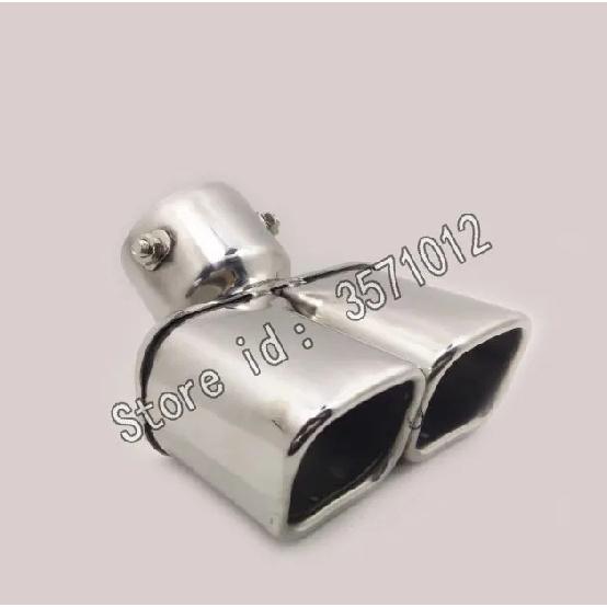 For Honda CRV CR-V 2012 2013 2014 2015 2016 Car Cover Muffler Exterior End Pipe Dedicate Exhaust Tip Tail Outlet Ornament 1pcs