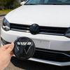 Volkswagen 120mm Car Emblem Front Logo 110mm Back Hood Rear Tail Mark Rear Badge Accessory For VW Polo 2014 2015 2016 2017 2018 EWS6