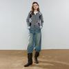 Retro Argyle Jacquard Knit Cardigan