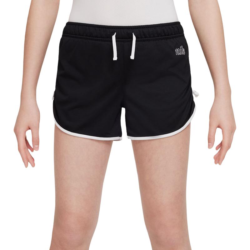 

Nike Dri-Fit Color Block Comfortable Breathable Lace-Up Shorts Kids shorts Black DQ9082-010 XL