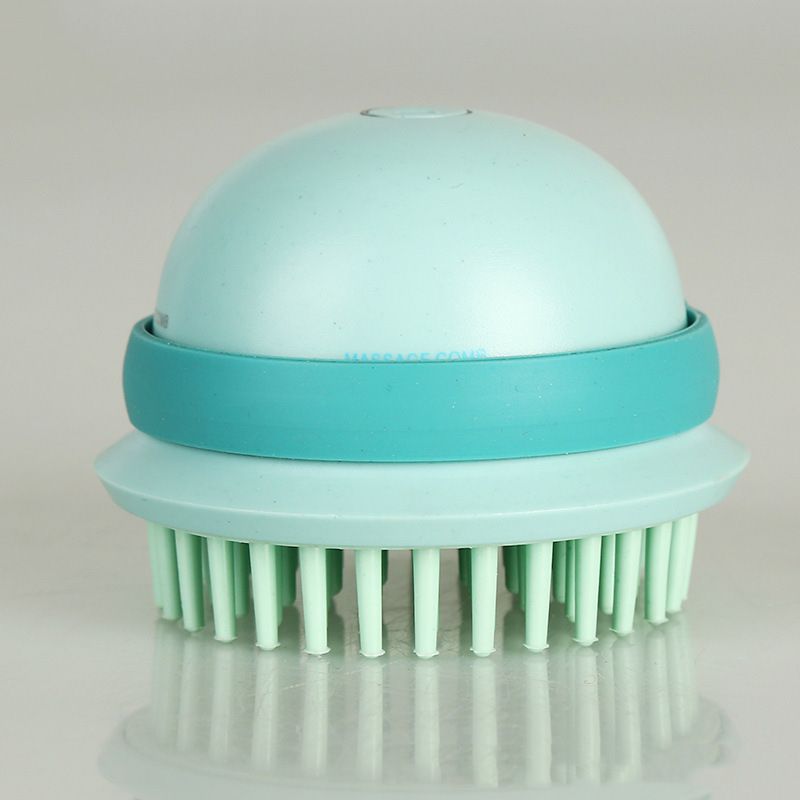 

Pet Electric Bath Brush Silicone Multifunctional Massage Brush for Pets Bath Comb Pet Supplies Blue GB487