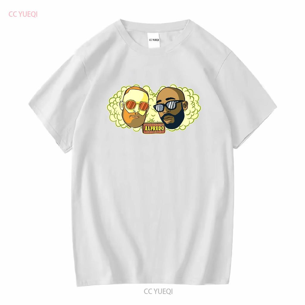 Freddie Gibbs x The Alchemist Alfredo Tričko Velikost L Cheech Chong Flip vintage Vyprané Prodyšné Pružné Ležérní streetwear