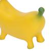 Resin Banana Dog Sculpture Lightweight Banana Dog Figurine  For Home Desktop