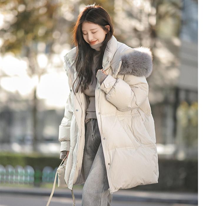 Cappotto in cotone alla moda in stile coreano di grandi dimensioni con abiti larghi