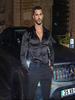 Autumn 2026 Men's Shiny Solid Color Party Shirt - European & American Fashion Bestseller