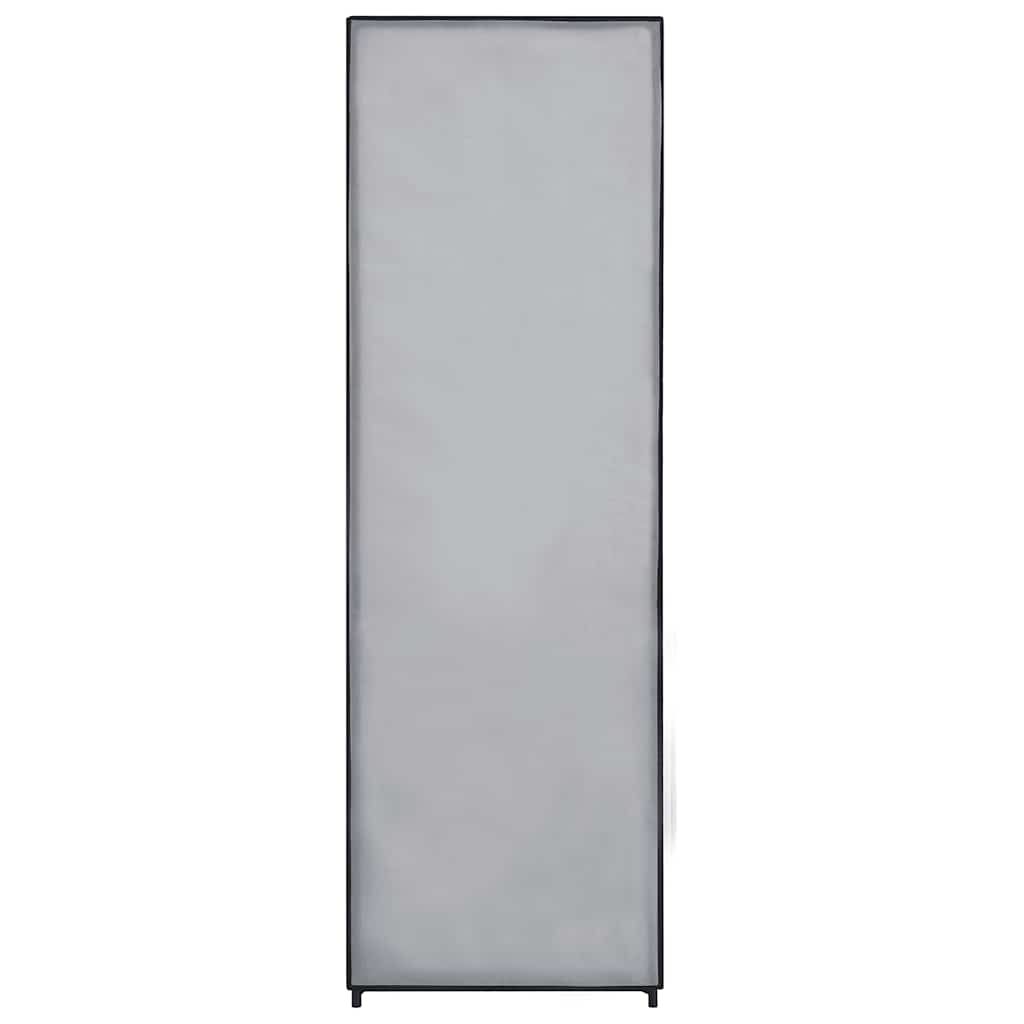 Wardrobe Gray 87 x 49 x 159 cm Fabric