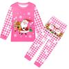 Children's Fashion Suit Skirt Round Neck Long Sleeve Top Pants