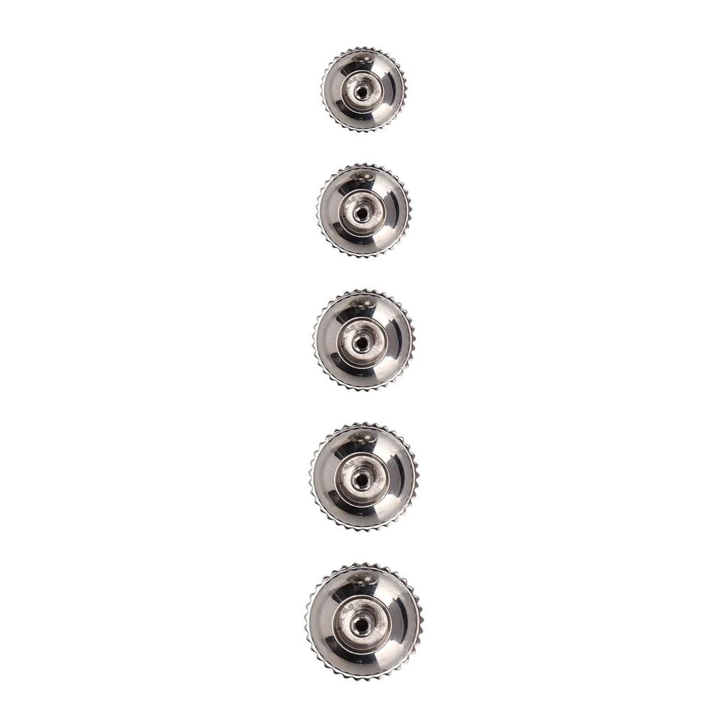 Parti di Ricambio Corona Orologio Tutto Acciaio Argento Leggero Portatile Strumento per Riparazione Orologi
