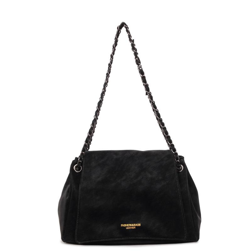 Faux Leather Chain Shoulder Bag for Women Fashi Crossbody Handbag Casual Everyday Use