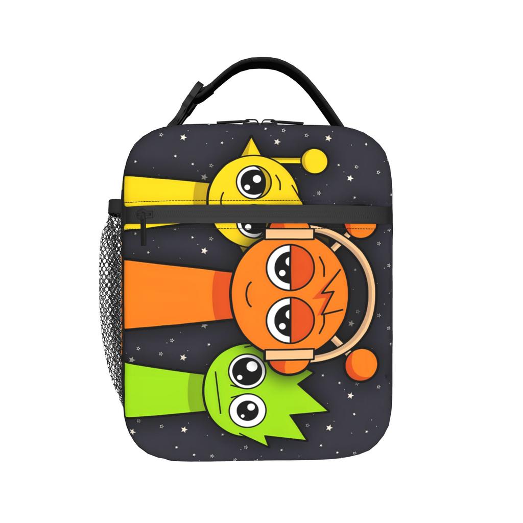 Custom S-Sprunkies Insulated Lunch Bag for Camping Travel Music Game Portable Thermal Cooler Lunch Box Unisex