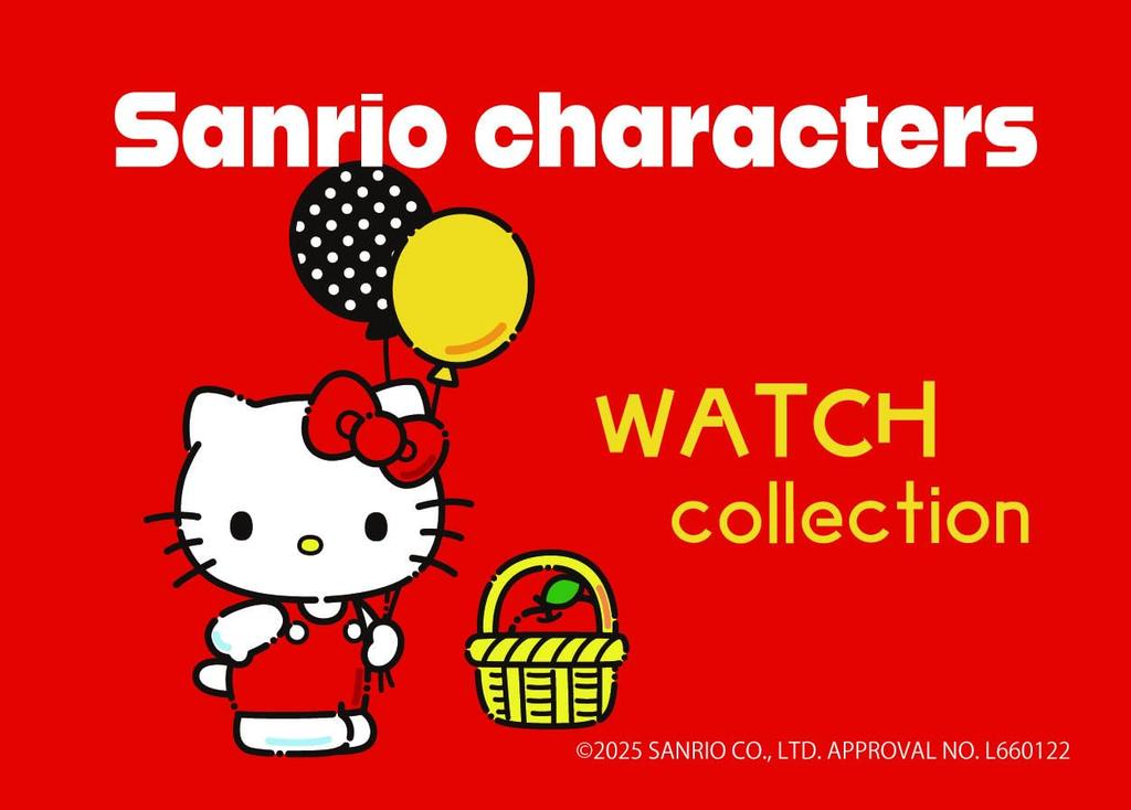 Sanrio Analog Keychain Watch for Hello Kitty Pink [Fieldwork] Women, SNR003-1,