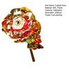 Halloween Faux Rose with Eyeballs Gothic Artificial Eyeball Rose Flower Bouquet for Flower Arrangement Halloween Home Decoration