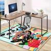 1pc Bing Bunny2 Design Area Rug - Non-Slip, Soft & Cozy Floor Mat for Living Room, Bedroom, Office - Indoor/Outdoor Decorative Carpet
