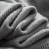 Hochwertiger Kaschmir-Strickpullover für Herren - Doppelfaden, Hoher Halbrollkragen für Herbst/Winter-Wärme