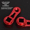 Electric Bicycle CNC Model Detachable Pedals, Made of Aluminum, Universal Accessory for Motorcycles and Scooters.