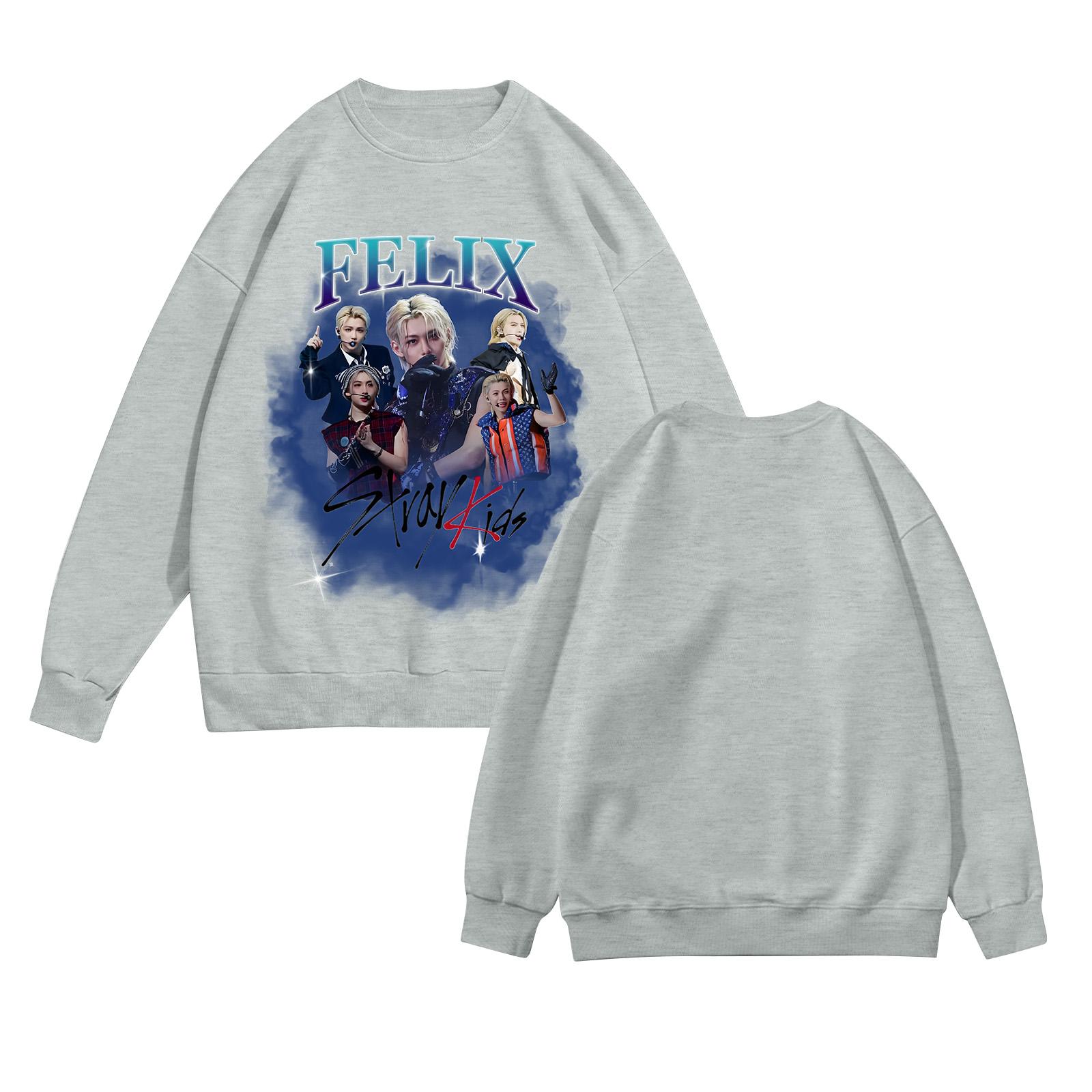 Женский пуловер с горлом Мужская толстовка с принтом с длинным рукавом L 1740₽