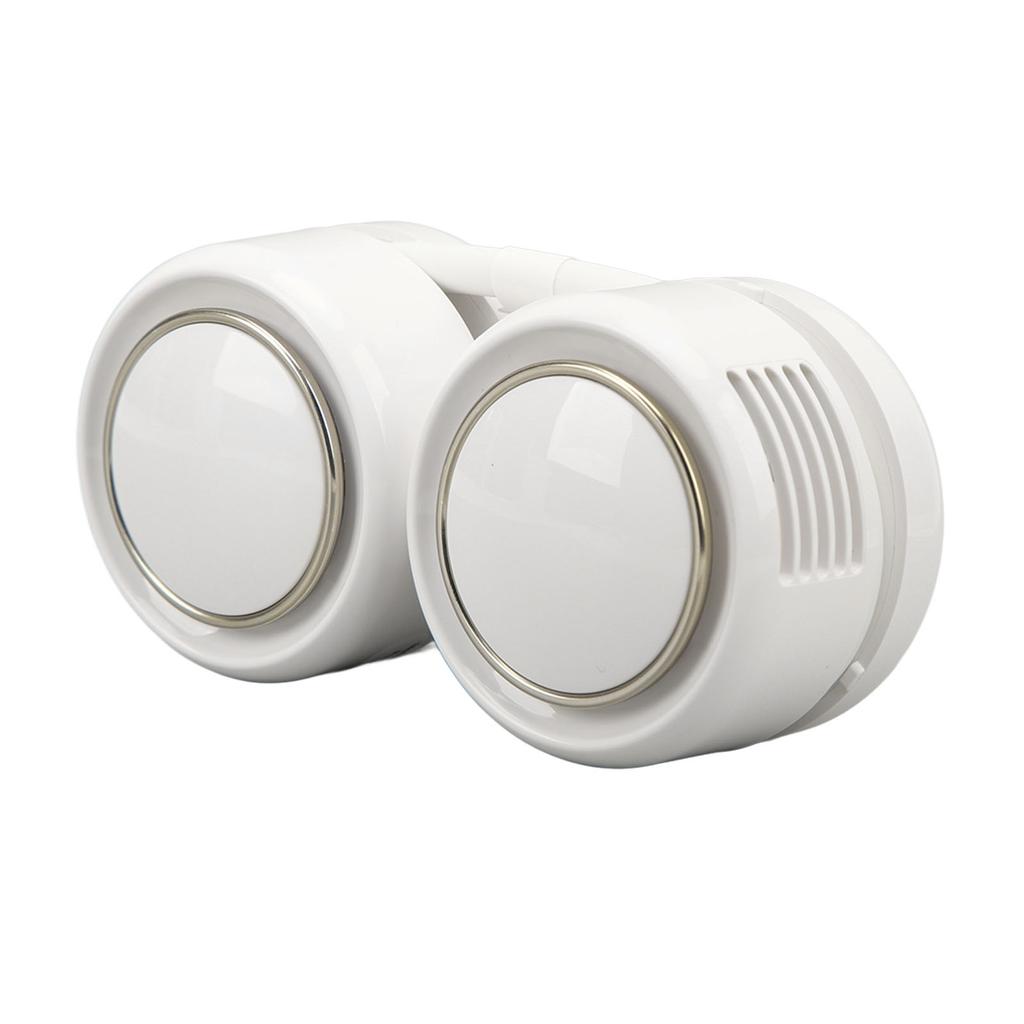 3 Gr Foldable Neck Hanging Fan Silent 3   Bladeless Folding Neck Hanging Fan for School 1600mAh