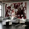 Supernatural Brothers Wall Tapestry Aesthetic Wall Hanging Printed Fabric Blanket Decorative Tapestries for Bedroom Living Room Home Decor