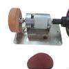 Mini Bench Grinder Grinding Tool 7 Speed Adjustable Crafting Polisher Benchtop Sander for Home