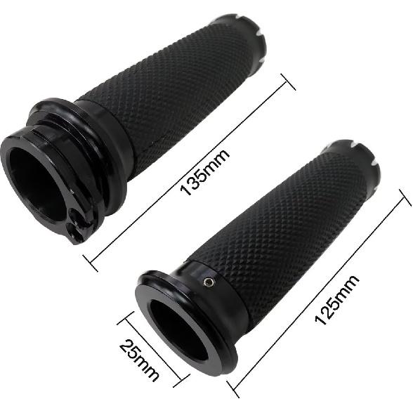1 Pair 1" Motorcycle Hand Grips Fit for Kawasaki Vulcan 800 VN800A 1995-2005