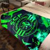 SCP Portugal: Green Emblem Excellence blanket Suitable for all seasons Camping trip Machine washable bedroom Christmas gifts