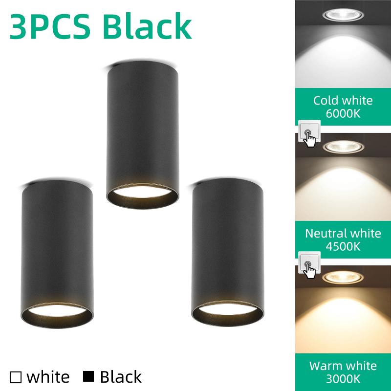 spot led light GU10 Surface Mounted Luminaire Ceiling Lamp Interior Bedroom Living Room Downlight LED Shop Home Led Spotlights