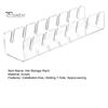 Uchwyt do przechowywania kapeluszy do przechowywania 7 kapeluszy Akrylowy stojak ekspozycyjny na czapki z daszkiem Niewymagający montażu organizer na kapelusze do salonu Sypialnia Szafa Komoda