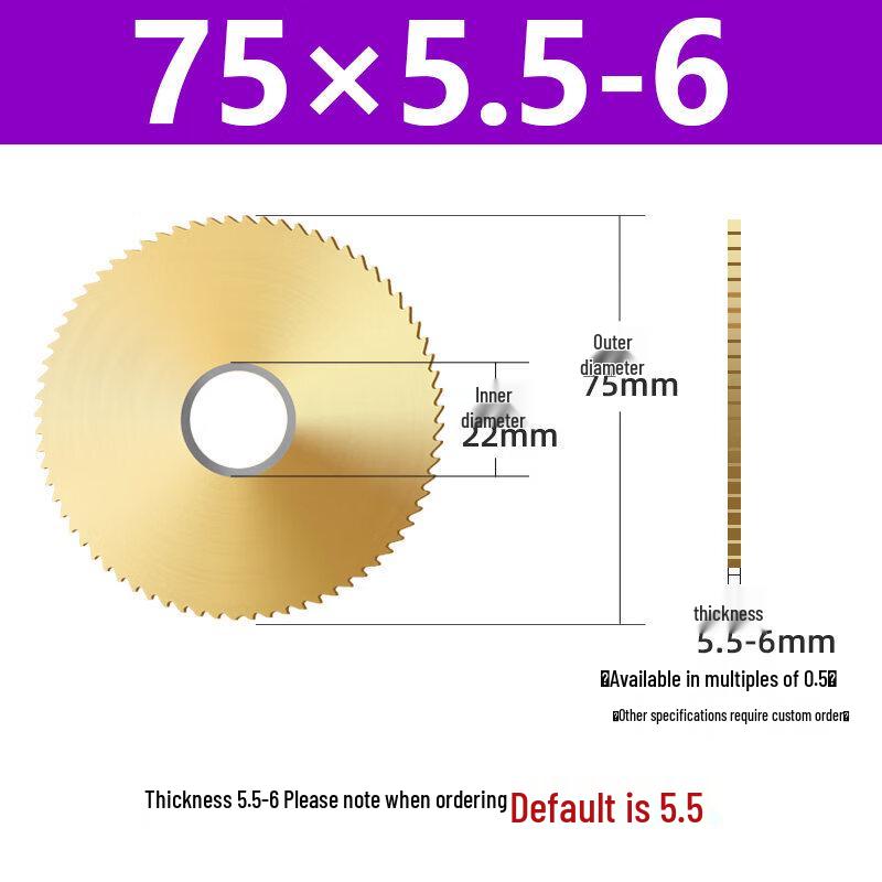 

Jundingying HSS Cobalt Titanium Saw Blade