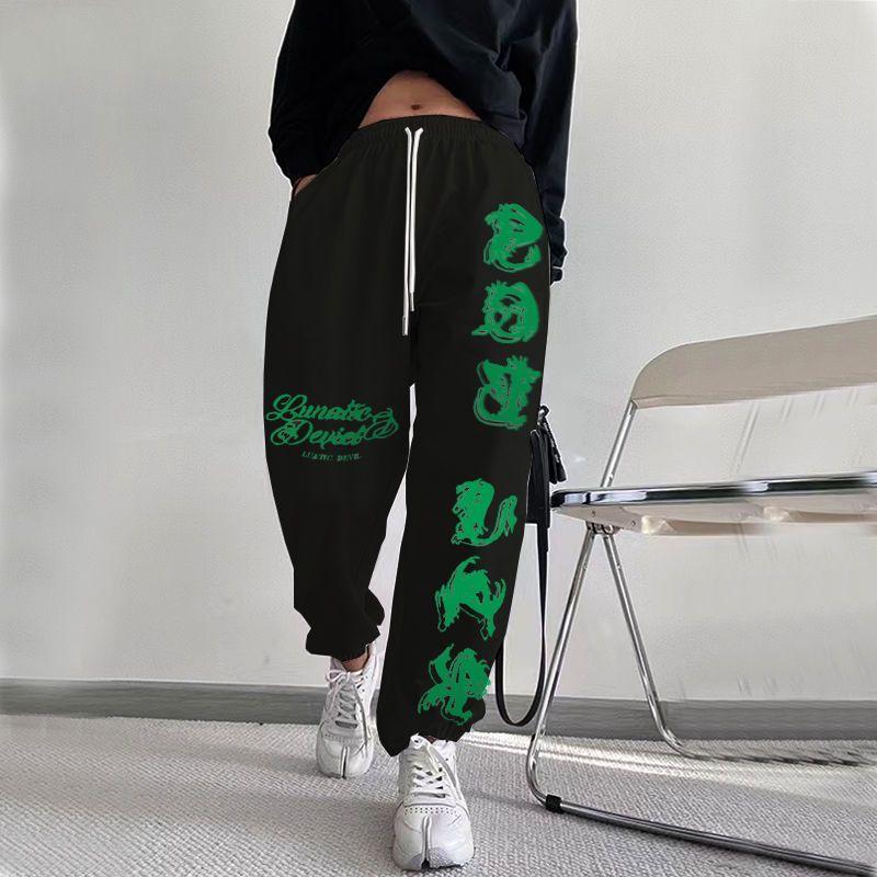 Hip Hop Women Casual Sweatpants Spring Autumn Streetwear Fashion Elastic High Waist Loose Cotton Dance Jogging Sports Trousers