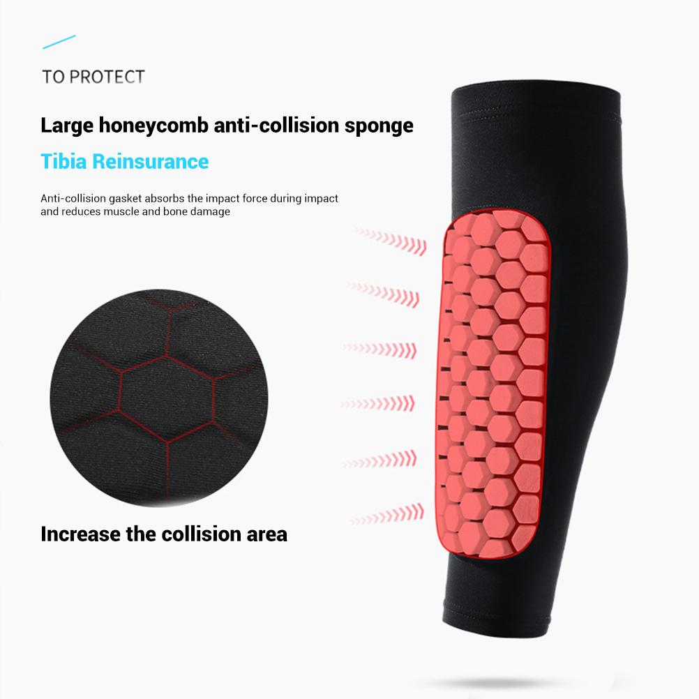 1 Paar Fußball Schienbeinschoner Socken Atmungsaktive Schützende Wadenschoner für Erwachsene Jugendliche Outdoor