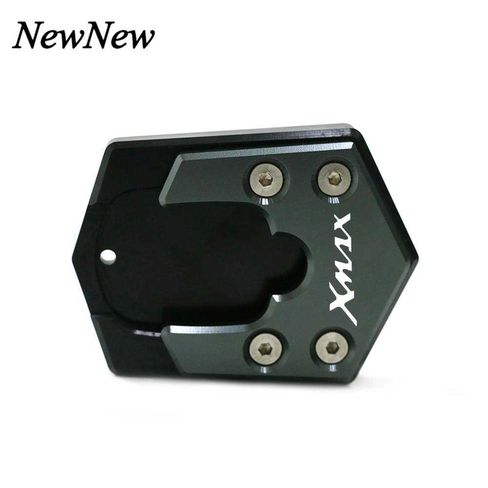 For Yamaha XMAX125 XMAX 300 400 125 250 X-MAX 2017-2025 Motorcycle CNC Side Kickstand Foot Side Stand Enlarge Extension Plate