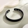 Bracelet Flexible Open Design Fits Any Finger Magnetic Loop with 6 Neodymium Magnets Hand Shape Adjustable Ring