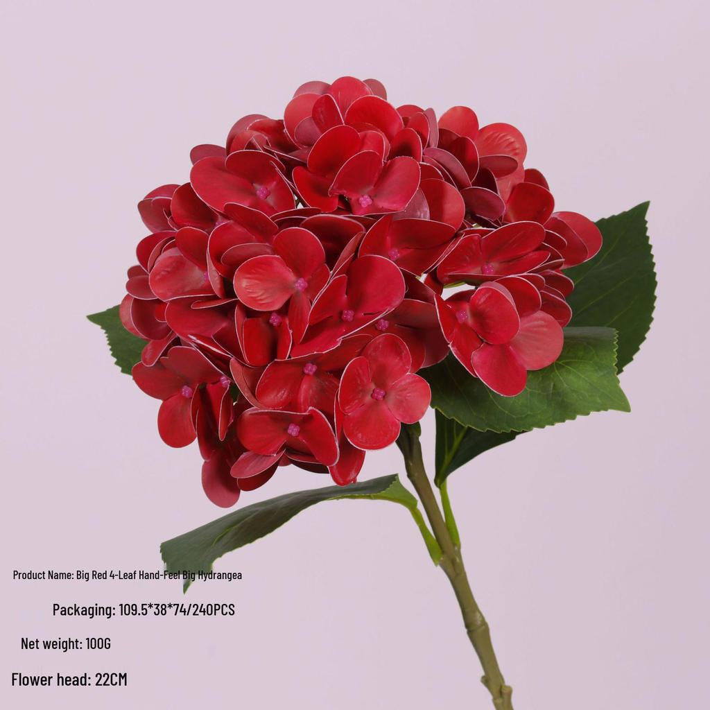 Hochwertiger künstlicher Hortensienstrauß für Hochzeitszeremonie-Hintergrunddekoration