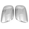 2pcs Rearview Side Mirror Cover Cap Housing Stylish ABS Chrome Plated Fit for CorollaVIOS