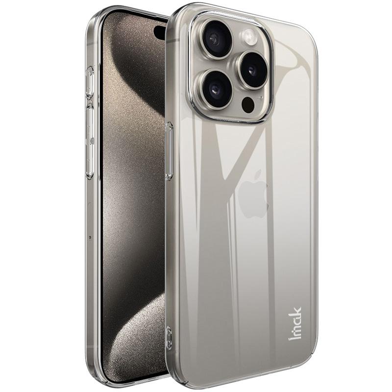 IMAK Crystal Case II Pro for iPhone 15 Pro Max Case Hard PC Cover Drop Proof Phone Shell