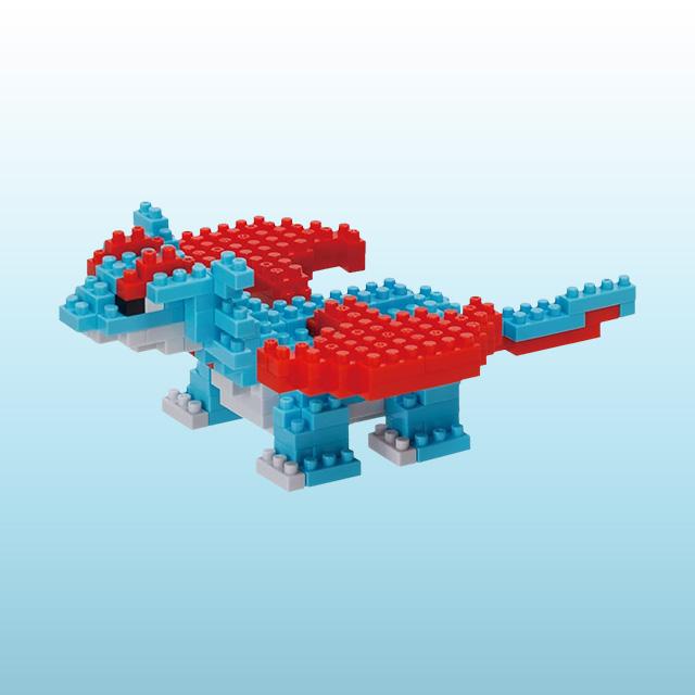 [Bandai] Nanoblock Pokemon Salamence Building Block Set
