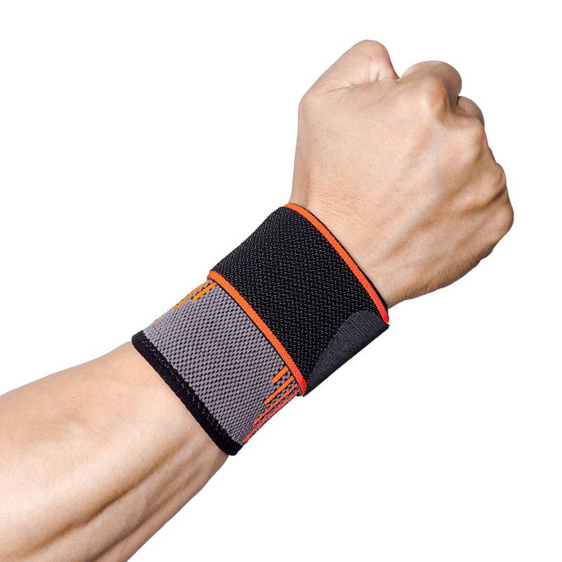 

Намоточный ремешок для спортзала, спортивные напульсники для отдыха на открытом воздухе, ремешок для рук, баскетбол, фитнес Single Basic оранжевый