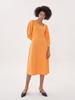 Bemon Signature V-Neck Dress_Orange