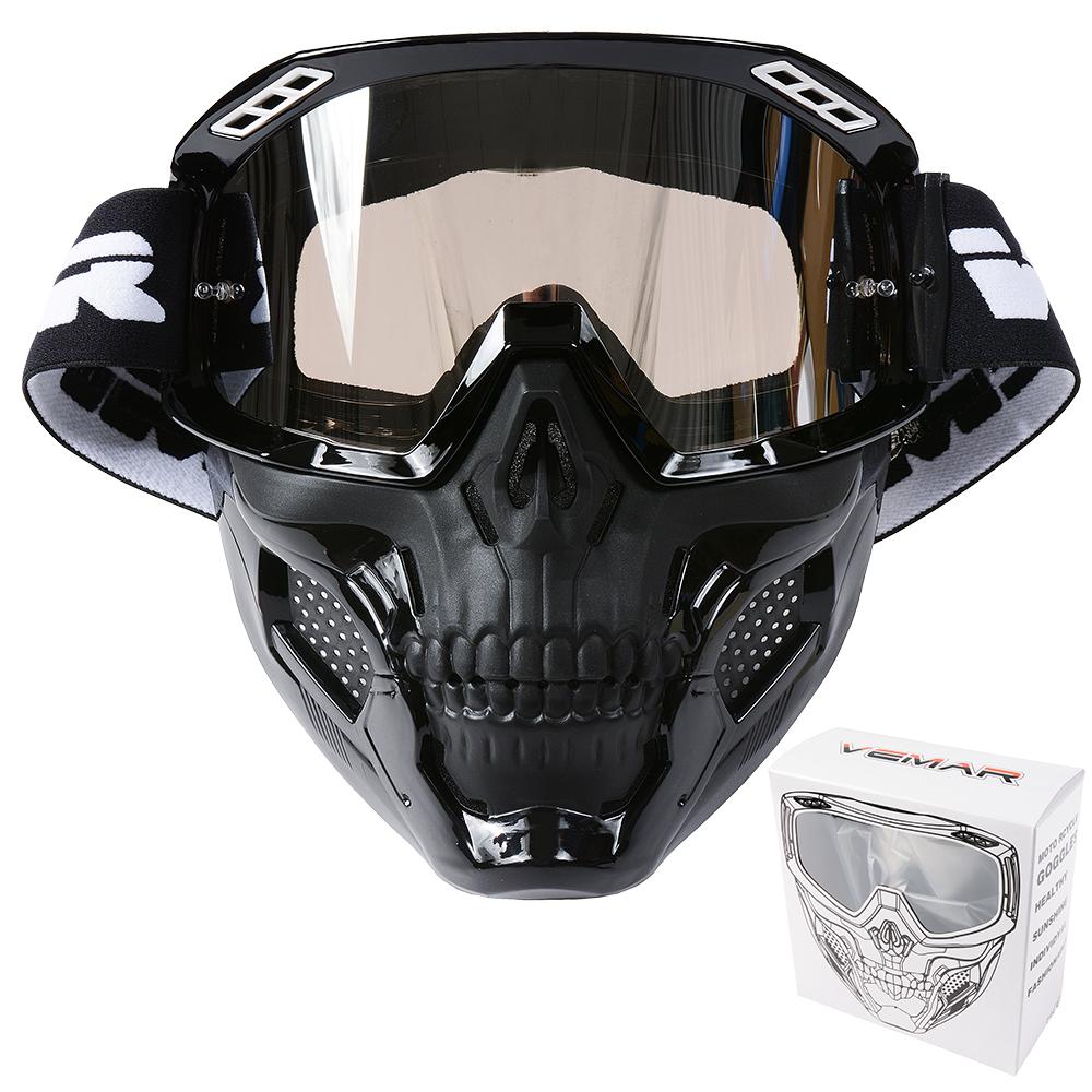 TPU Frame Motorcycle Riding Goggle Mask UV400 Windproof Off-Road DH MX Protective Motocross Mask Sports Goggles riding off road
