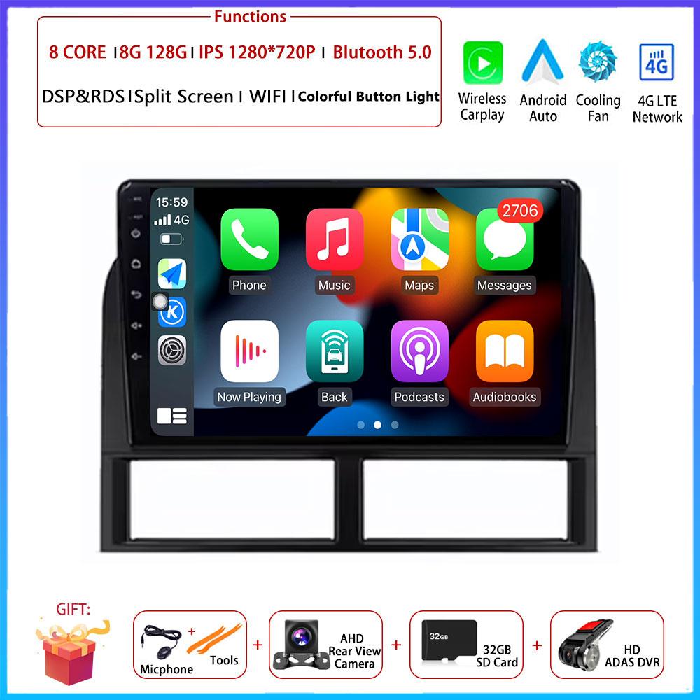 Android Carplay Auto For Jeep Grand Cherokee II WJ 1998 - 2004 Car Radio Navigation GPS Multimedia Video Player DSP 4G AMI