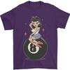 8Ball Pinup Pool Unisexs TShirt 100 Cotton