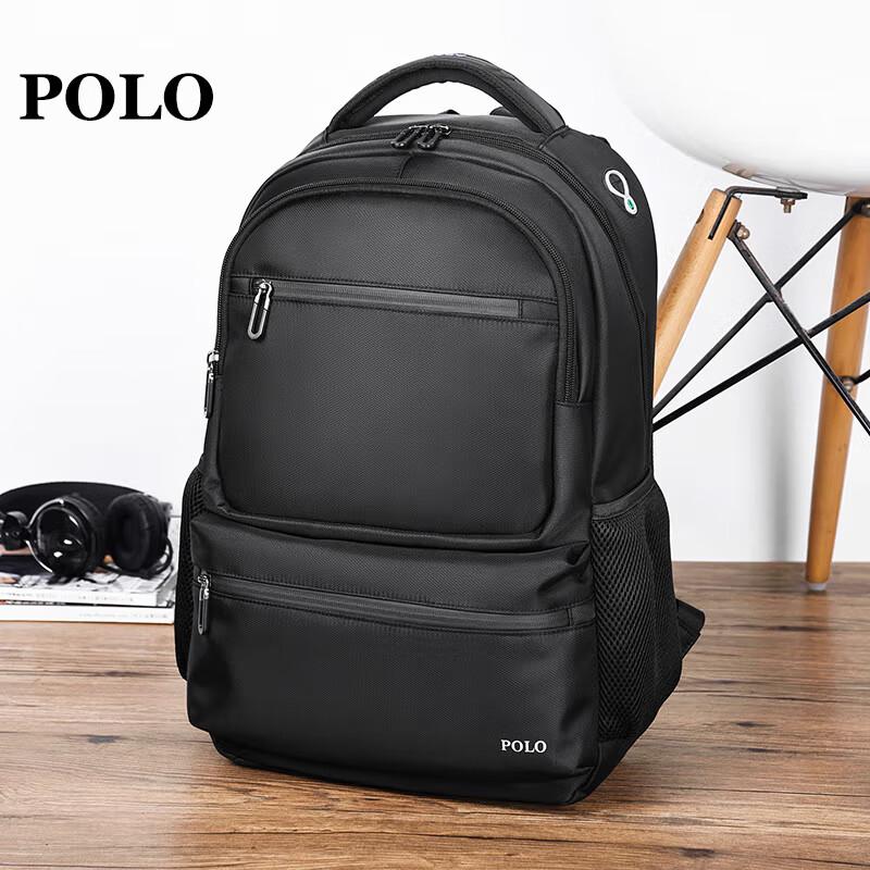 POLO Мужской водостойкий повседневный рюкзак для ноутбука