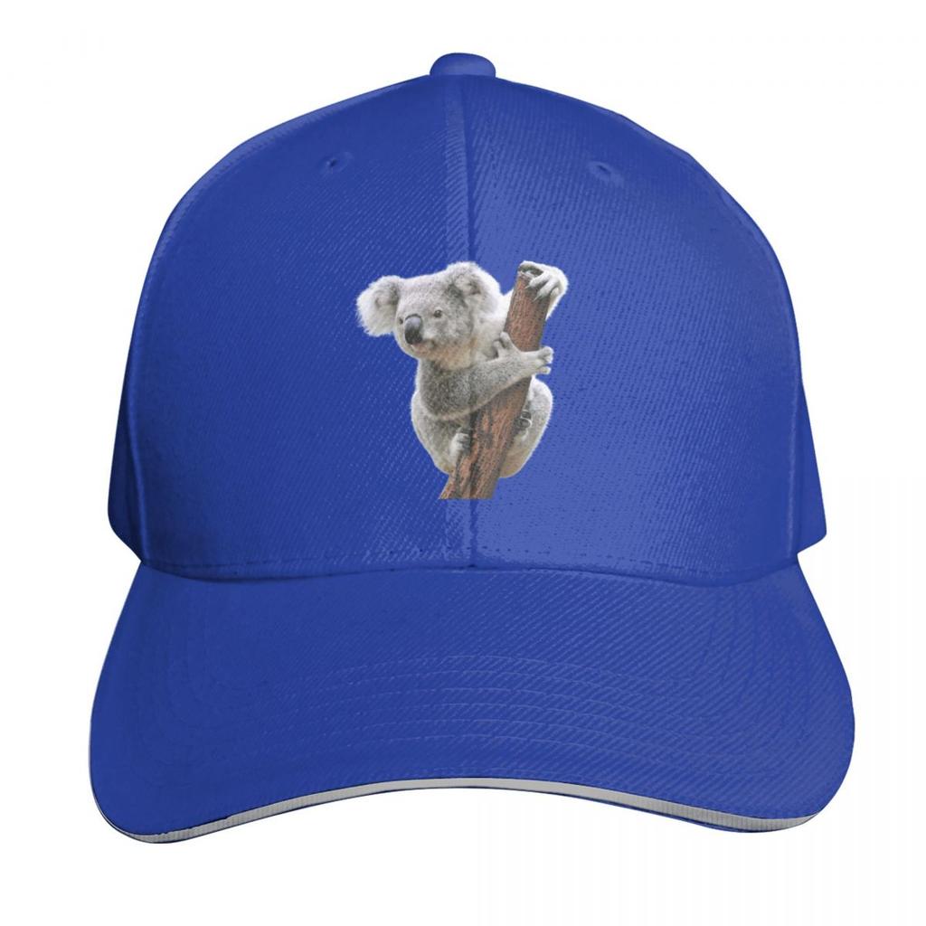 Koala Baseball Cap Fishing Caps Unisex Military Cap Unisex Winter Hat Trucker Hat Womens Unisexs