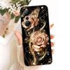 For Infinix Hot 20 Play Case X6825 Popular Flower Cover Soft Liquid Silicone Phone Shell For Infinix Hot 20s 20i Hot20 4G Covers