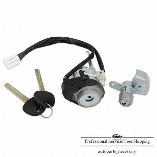 For Hyundai Tucson 2.0L 2.4L 2015- Door Lock Cylinder + Ignition Switch Key