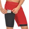 Men Running Shorts Jogging Gym Fitness Training Quick Dry 2 In 1 Beach Short Pants Male Summer Sports Workout Bottoms Clothing