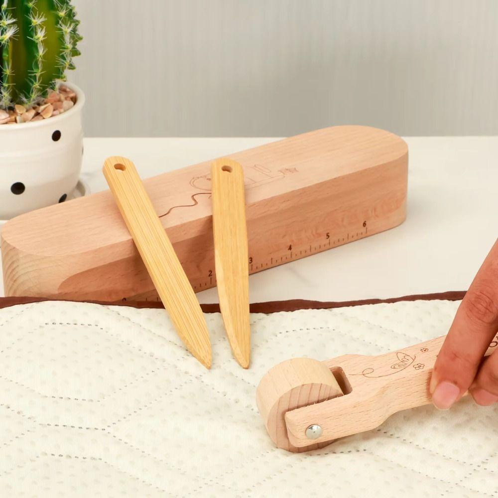 DIY Tailors Clapper Wood Pressing Pad High Quality Wooden Seam Roller  Flattening Tool