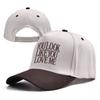 Women Men Adult Washed Printed Baseball Cap Washed Cotton Daddy Hat
