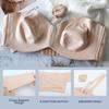 Seamless Invisible Push-Up Bra: Detachable Straps, Plus Size, European & American Style