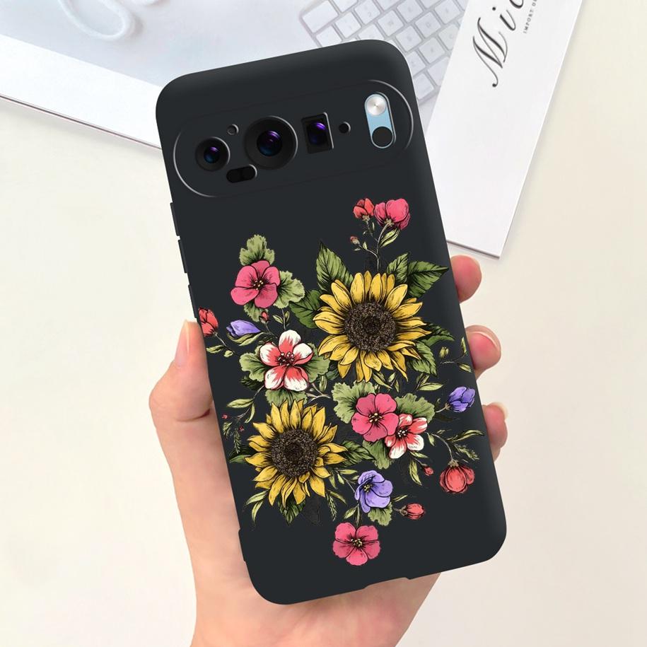 For Coque Google Pixel 9 Pro Phone Case Lovely Astronaut Duck Cow Shockproof Silicone Soft Cover For Google Pixel 9 Pixel9 Shell